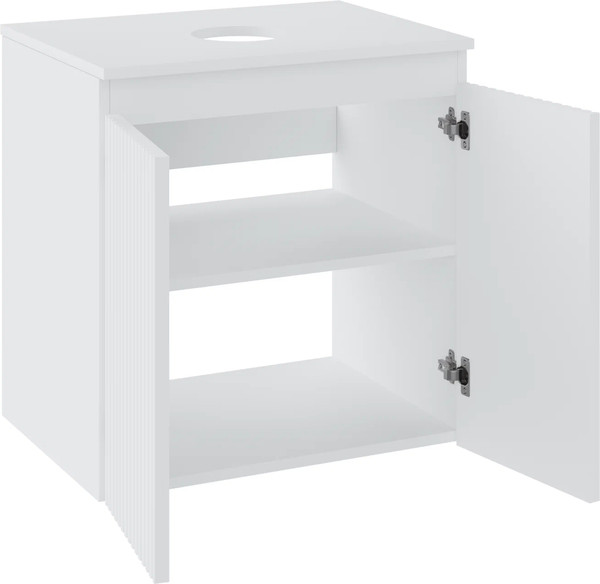 Тумба под умывальник Runo Соренто 60 вертикаль