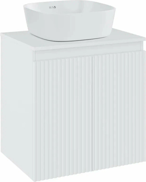 Тумба под умывальник Runo Соренто 60 вертикаль