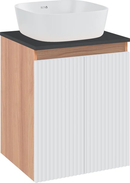 Тумба под умывальник Runo Соренто 50 вертикаль