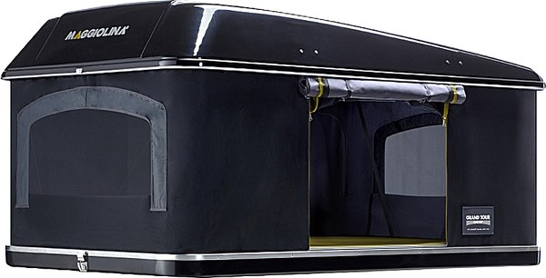 Палатка на крышу автомобиля Autohome Maggiolina Grand Tour Large 360 Black Storm / M360BS/17 - фото