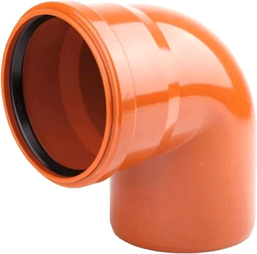 Отвод наружной канализации Политэк ТПК 110/90 пп - фото