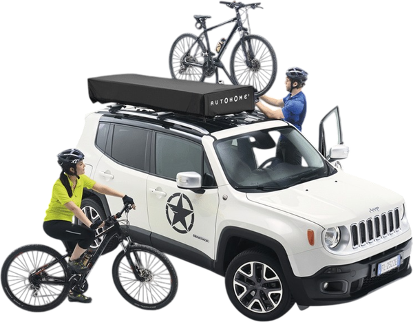 Палатка на крышу автомобиля Autohome Overcamp Small / OGY/01 (карбон)