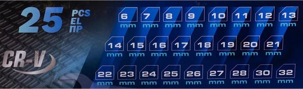 Набор ключей Forsage F-5261P Premium