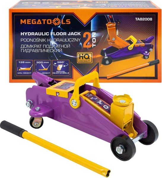 Подкатной домкрат Megatools MT-TA82008 - фото