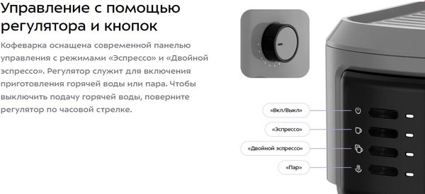 Кофеварка эспрессо Kitfort КТ-7523