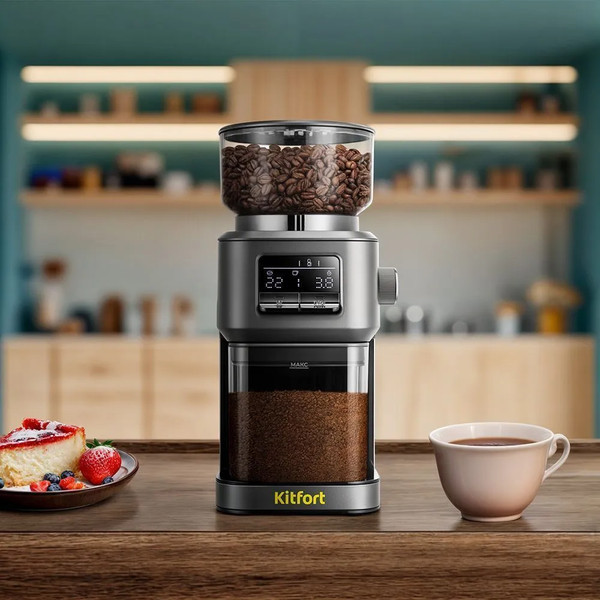 Кофемолка Kitfort КТ-7555