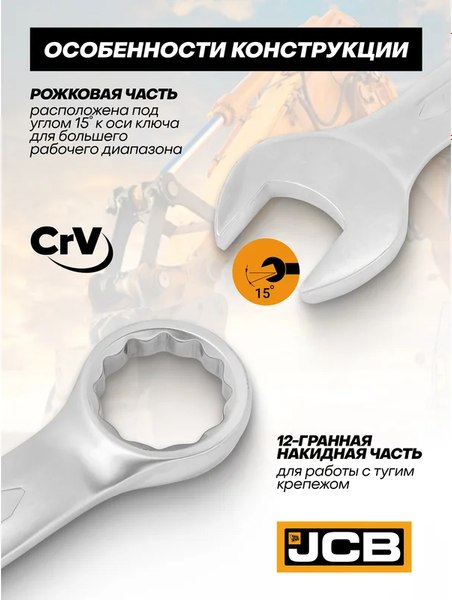 Набор ключей JCB 5061P