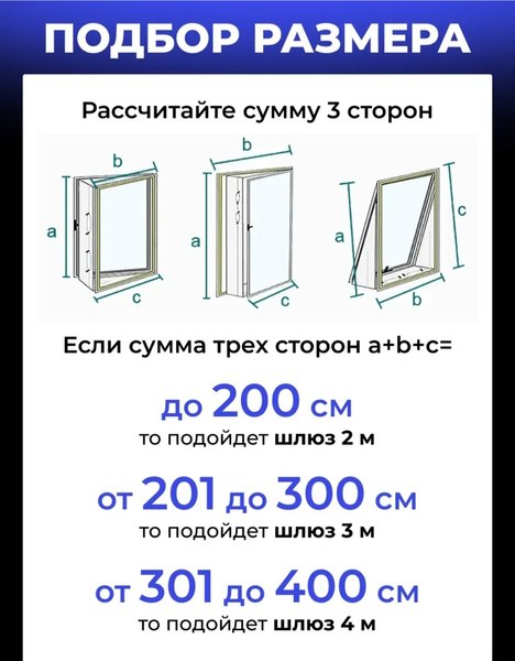 Уплотнитель оконный для кондиционера Sled 3м