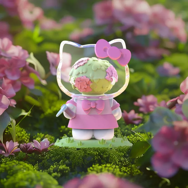 Фигурка коллекционная Mighty Jaxx Sanrio Hello Kitty Series / 65513
