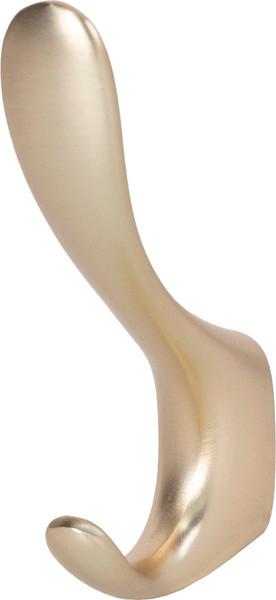 Крючок для одежды AKS Roma двухрожковый - фото