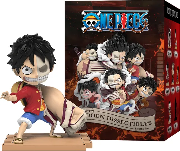 Фигурка коллекционная Mighty Jaxx One Piece Luffy’s Gears Edition / 65526 - фото