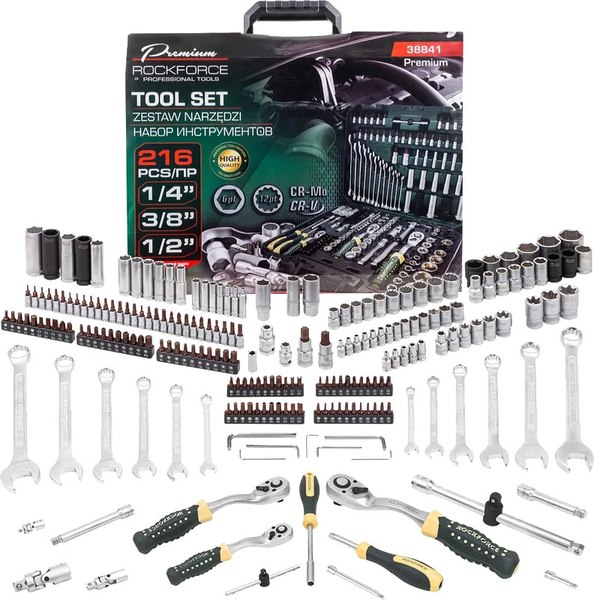Универсальный набор инструментов RockForce RF-38841 Premium - фото