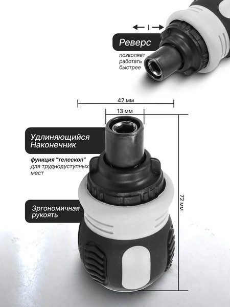 Отвертка Sigmatool 62 041 / 32807MR