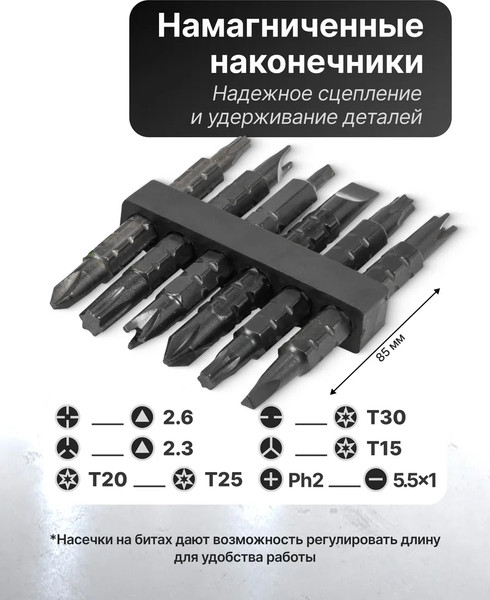 Отвертка Sigmatool 62 041 / 32807MR