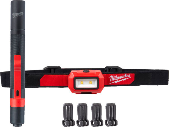 Набор фонарей Milwaukee HL2IPL-LED (4933492103) - фото