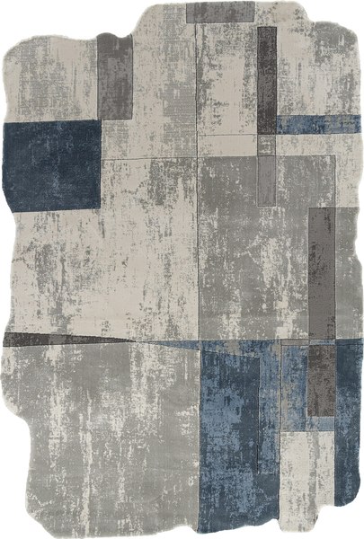 Ковер Karmen Hali Safir 00838T- STAN-GREY-BLUE - фото