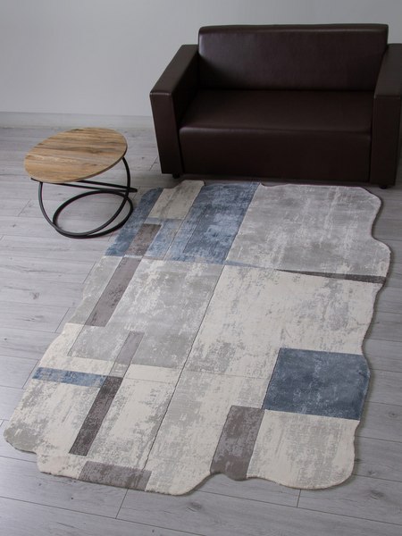 Ковер Karmen Hali Safir 00838T- STAN-GREY-BLUE