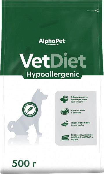 Сухой ветеринарный корм для собак AlphaPet Vet Diet Gastro / 191332 - фото