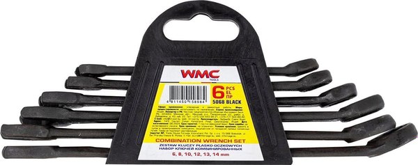 Набор ключей WMC Tools WMC-5068 Black - фото