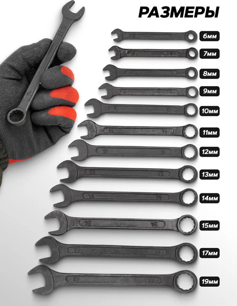 Набор ключей WMC Tools WMC-5124MP Black