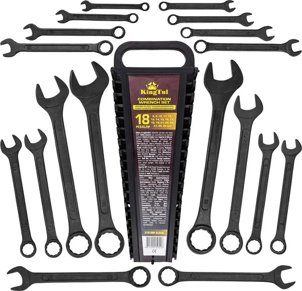 Набор ключей KingTul KT-5181MP Black