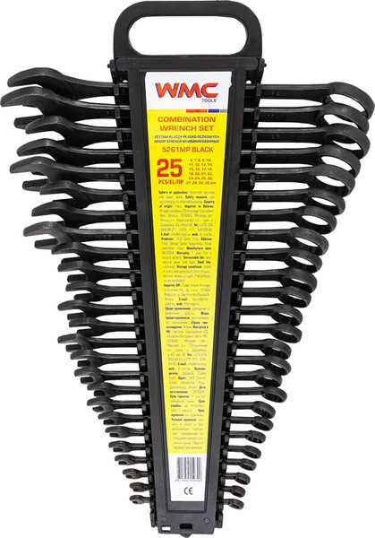 Набор ключей WMC Tools WMC-5261MP Black - фото