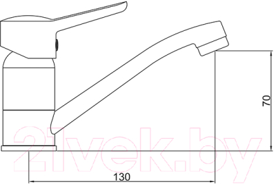 Смеситель Gross Aqua Alfa 3210313C-G0109