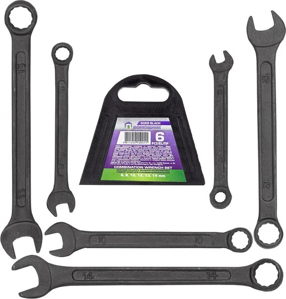 Набор ключей Помощник 5068 Black