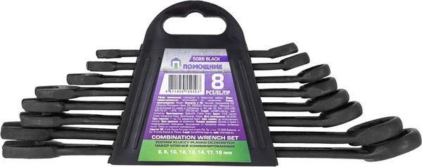 Набор ключей Помощник 5086 Black - фото