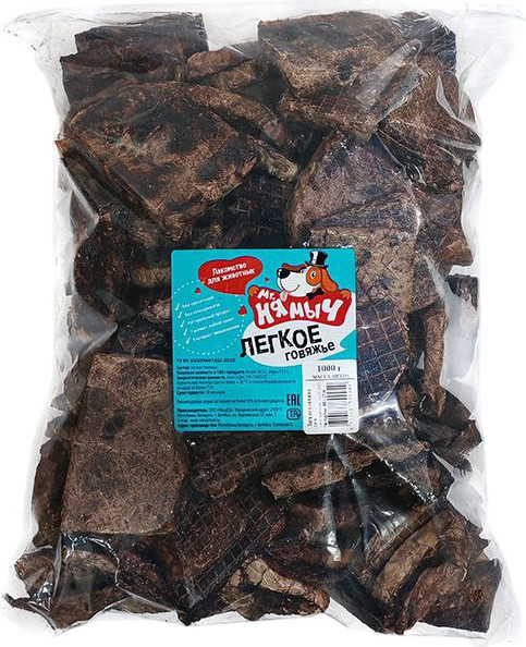 Лакомство для собак Mr. Нямыч Легкое говяжье для дрессуры XL - фото