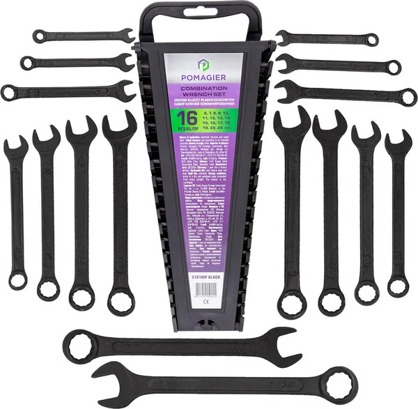 Набор ключей Pomagier POM-5161MP Black