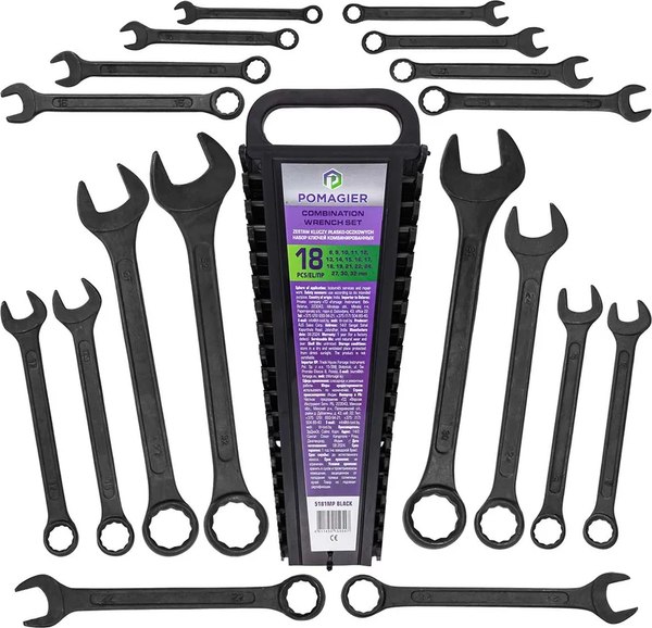 Набор ключей Pomagier POM-5181MP Black