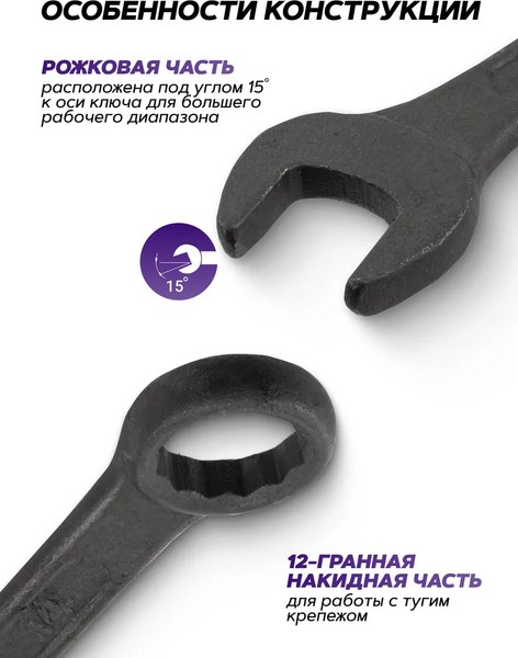 Набор ключей Pomagier POM-5261MP Black