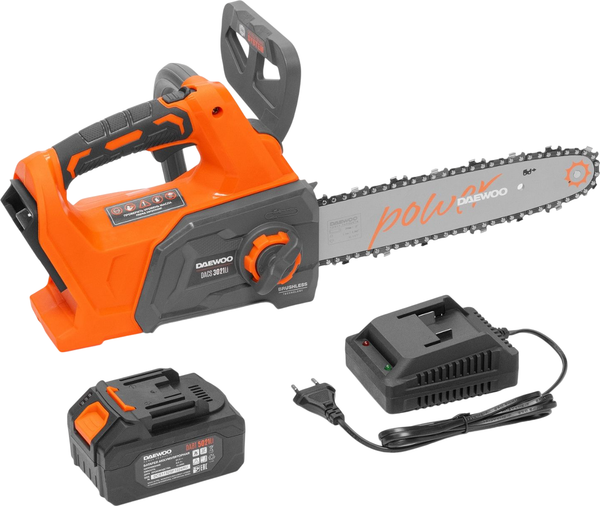 Пила цепная аккумуляторная Daewoo Power DACS 3021Li SET - фото