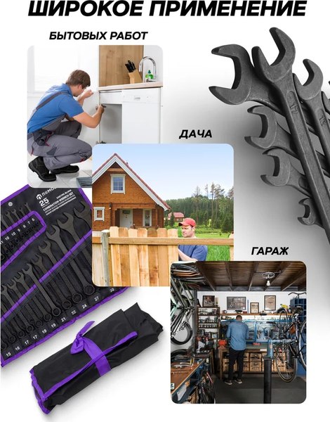 Набор ключей Помощник 5261PD Black