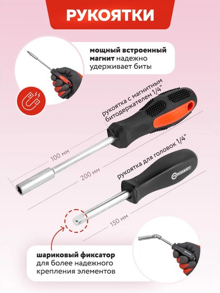 Универсальный набор инструментов ForceKraft FK-38841-8