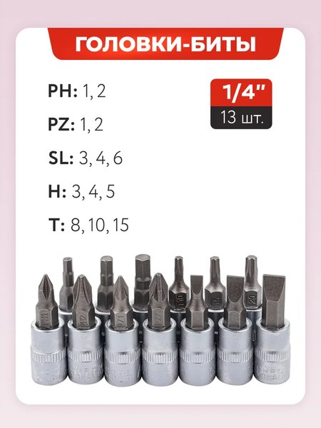 Универсальный набор инструментов ForceKraft FK-4821-8