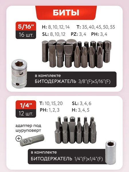 Универсальный набор инструментов ForceKraft FK-4941-8