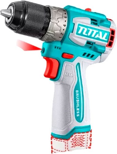 Аккумуляторная дрель-шуруповерт TOTAL Набор аккумуляторных инструментов TCKLI1638 - фото