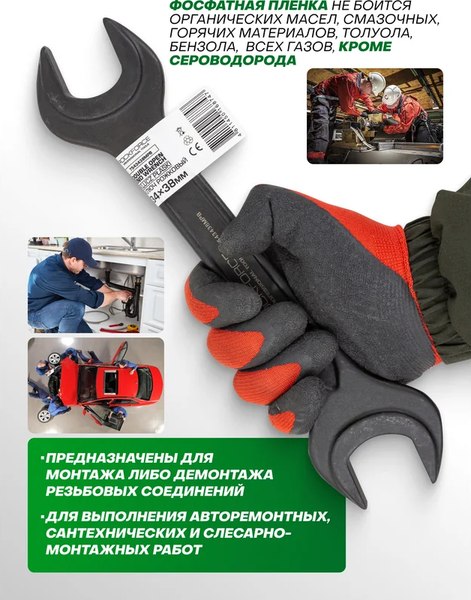 Гаечный ключ RockForce RF-7543438MPB