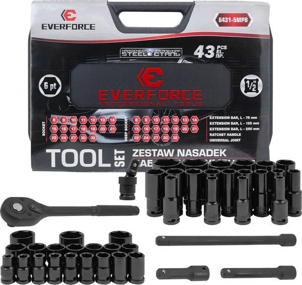 Универсальный набор инструментов Everforce EF-6431-5MPB - фото