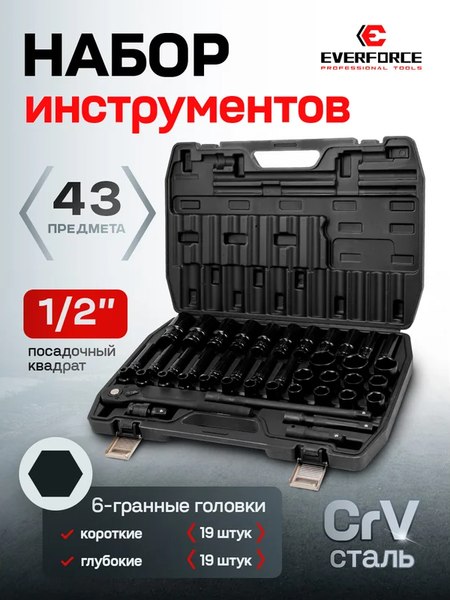 Универсальный набор инструментов Everforce EF-6431-5MPB