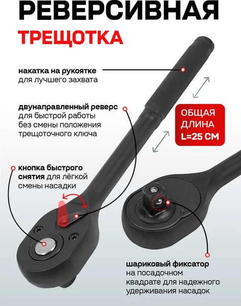 Универсальный набор инструментов Everforce EF-6431-5MPB