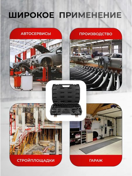 Универсальный набор инструментов ForceKraft FK-6401-5MPB