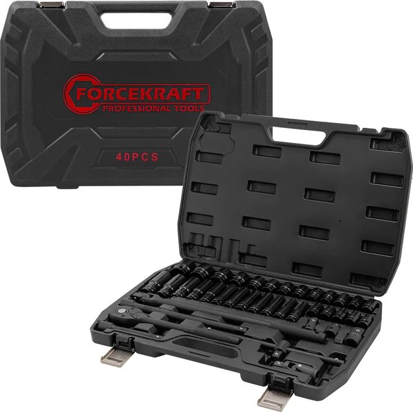 Универсальный набор инструментов ForceKraft FK-6401-5MPB