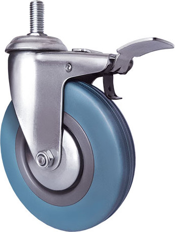 Опора колесная для тележки складской Longway SCtgb 55