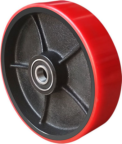 Колесо для тележки складской Longway PU D160 - фото