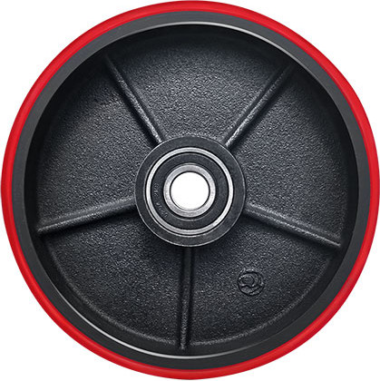 Колесо для тележки складской Longway PU D160