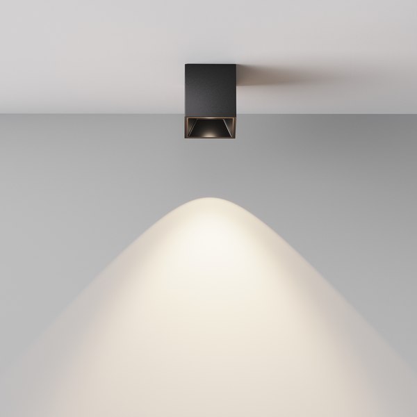 Точечный светильник Maytoni Alfa C064CL-5W4K-SQ-B