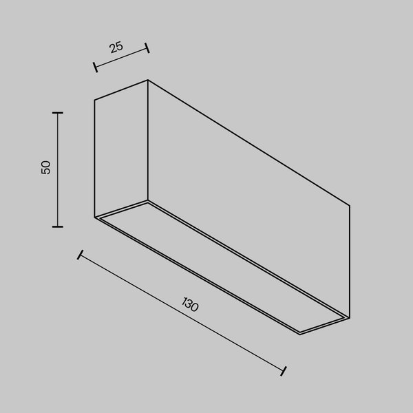Точечный светильник Maytoni Basis C068CL-12W3-6K-B